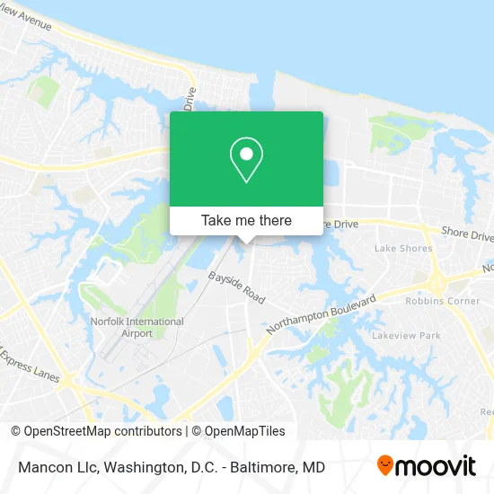 Mancon Llc map
