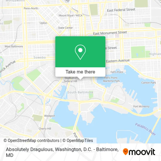 Absolutely Dragulous map