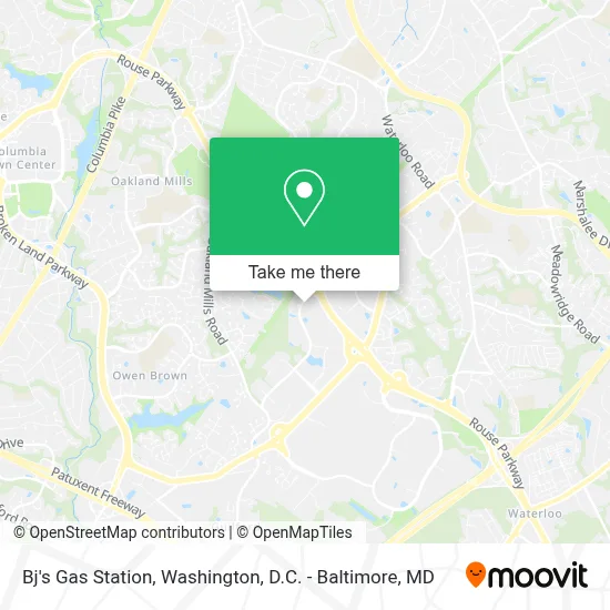 Bj's Gas Station map