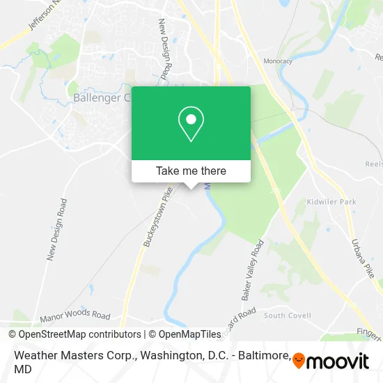 Weather Masters Corp. map
