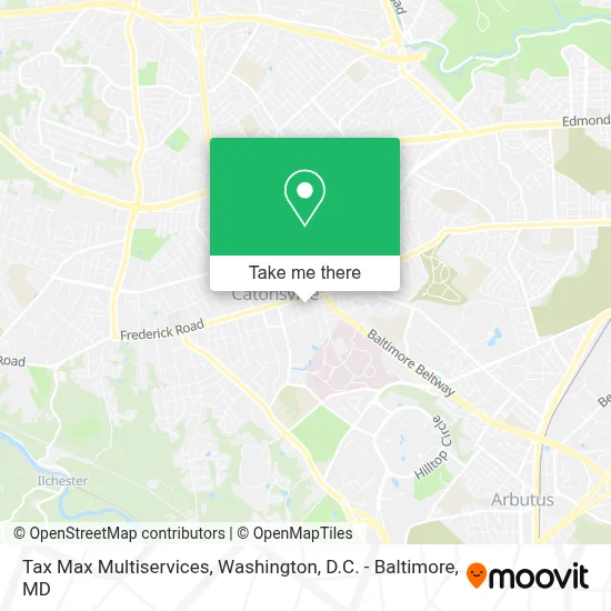 Tax Max Multiservices map