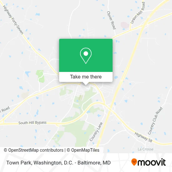 Town Park map