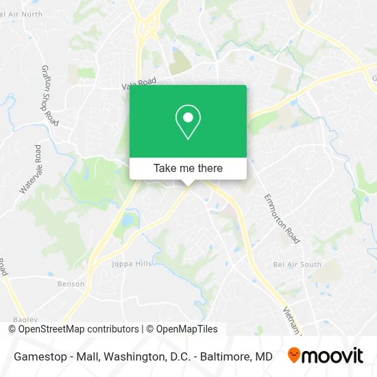 Gamestop - Mall map