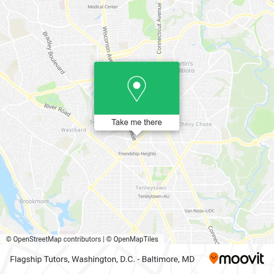 Flagship Tutors map