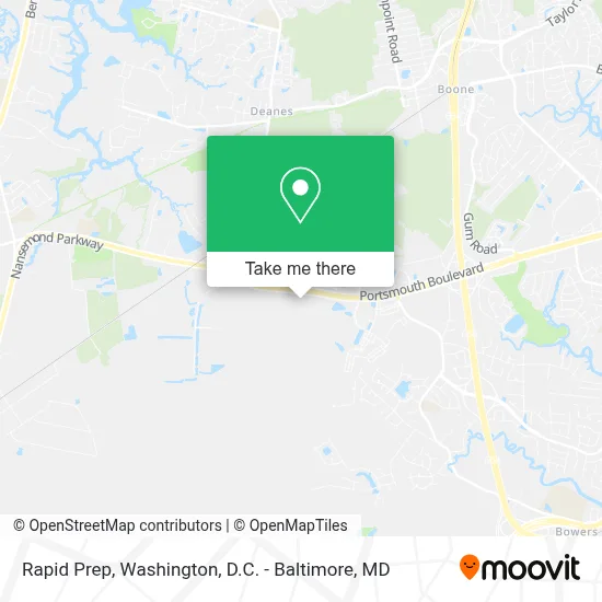 Rapid Prep map