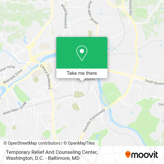 Temporary Relief And Counseling Center map