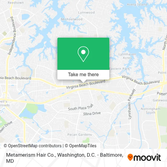 Metamerism Hair Co. map