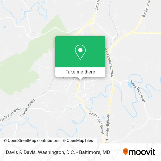 Davis & Davis map
