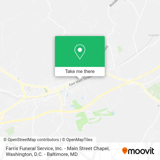 Farris Funeral Service, Inc. - Main Street Chapel map
