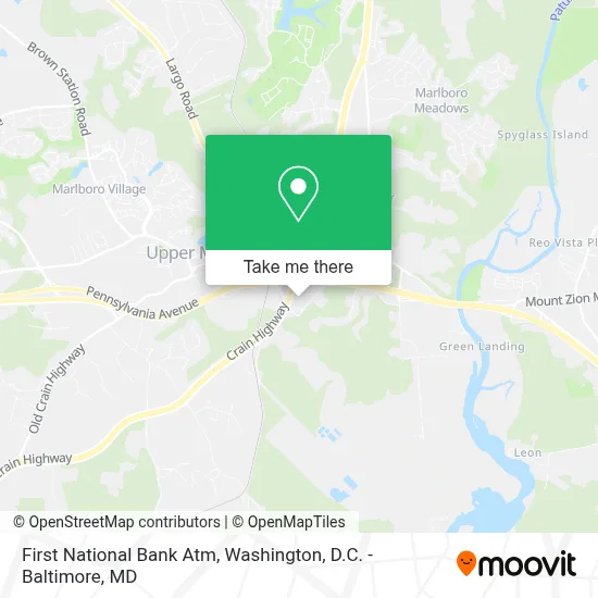 First National Bank Atm map