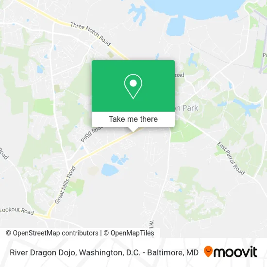 River Dragon Dojo map