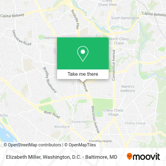 Elizabeth Miller map