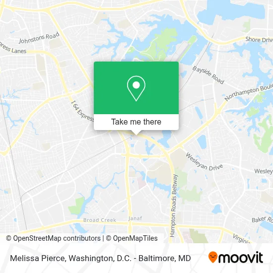 Melissa Pierce map