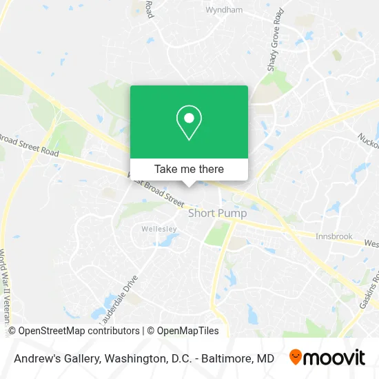 Andrew's Gallery map
