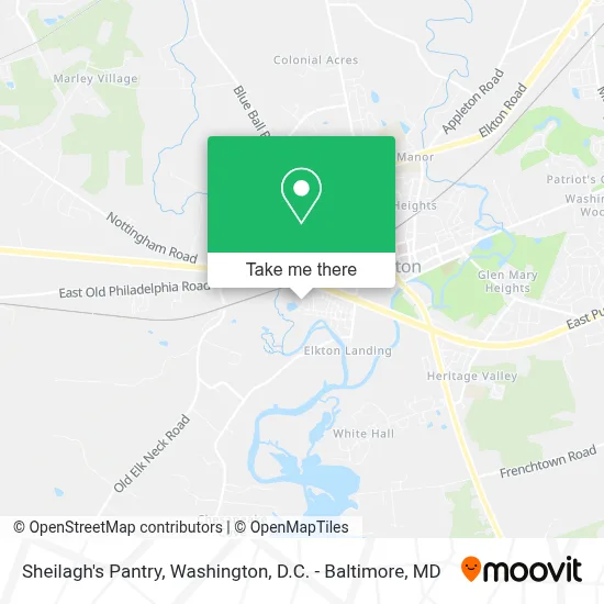 Sheilagh's Pantry map