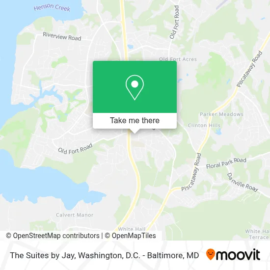 The Suites by Jay map