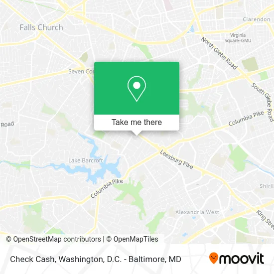Check Cash map