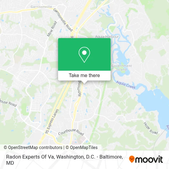 Radon Experts Of Va map