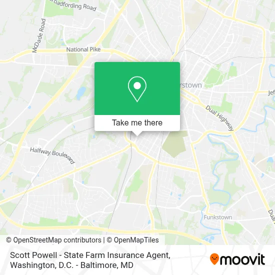 Scott Powell - State Farm Insurance Agent map