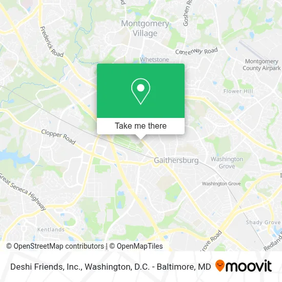 Deshi Friends, Inc. map