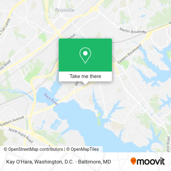 Kay O'Hara map