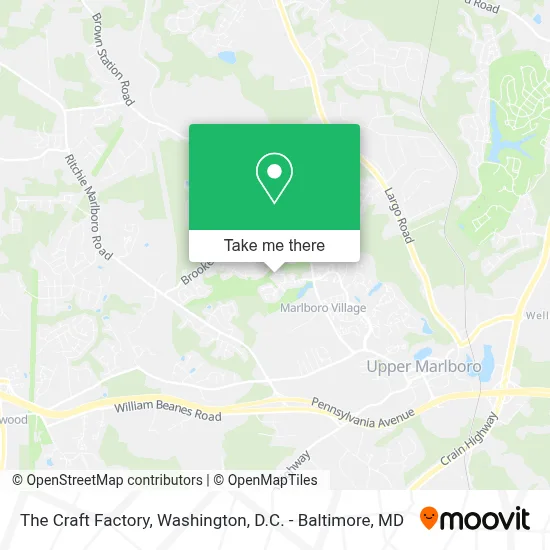 The Craft Factory map