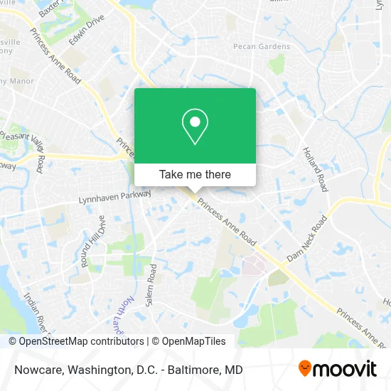 Nowcare map