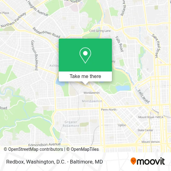 Redbox map