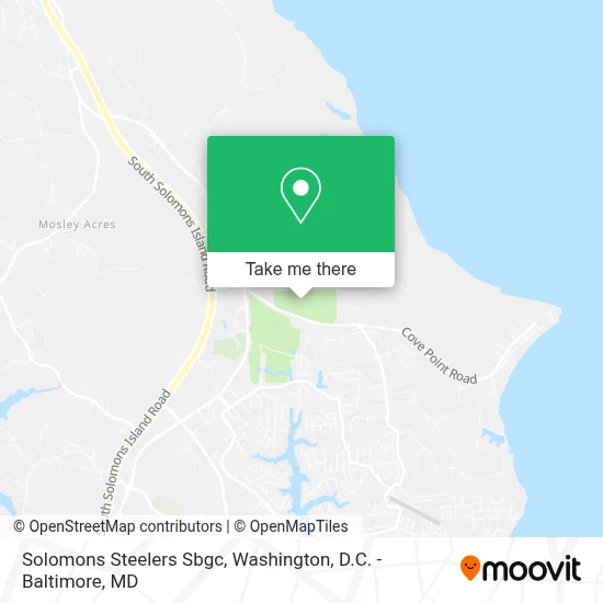 Solomons Steelers Sbgc map