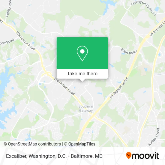 Excaliber map