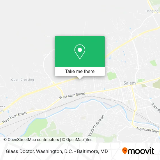 Glass Doctor map