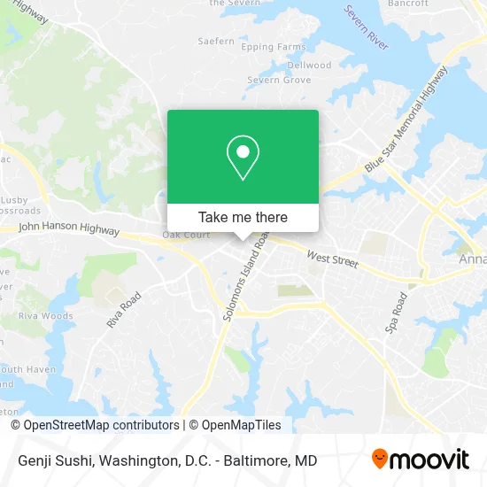 Genji Sushi map