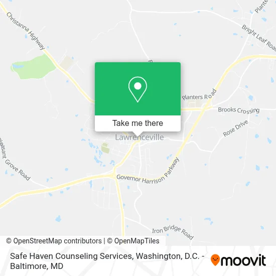 Safe Haven Counseling Services map