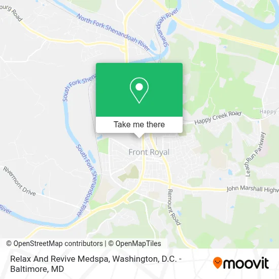 Relax And Revive Medspa map