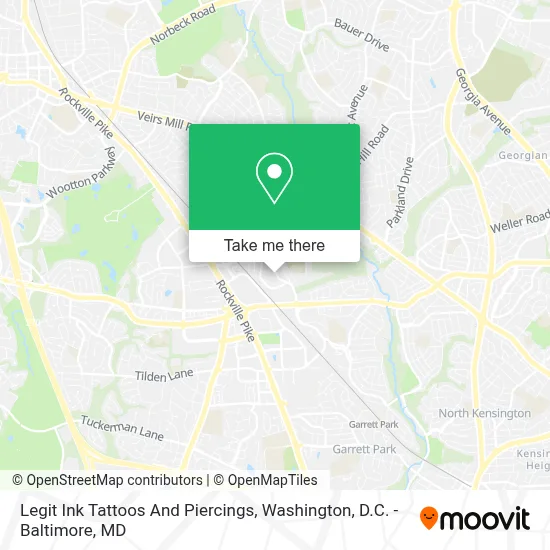 Legit Ink Tattoos And Piercings map
