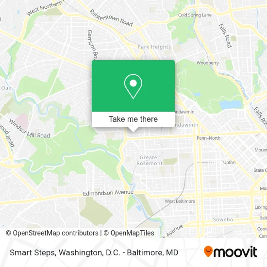 Smart Steps map