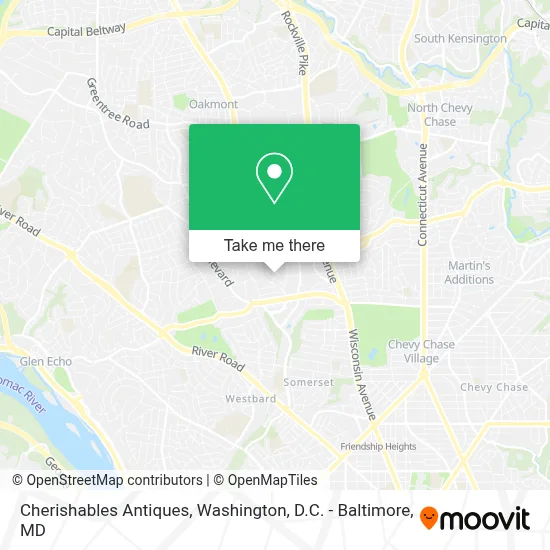 Cherishables Antiques map