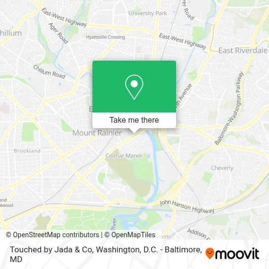 Touched by Jada & Co map