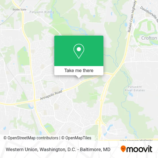 Western Union map