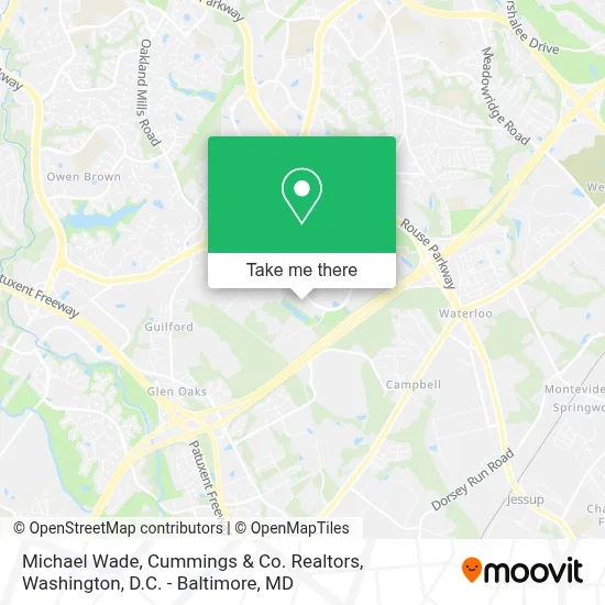 Michael Wade, Cummings & Co. Realtors map