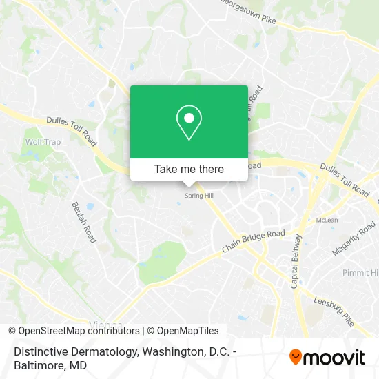 Distinctive Dermatology map