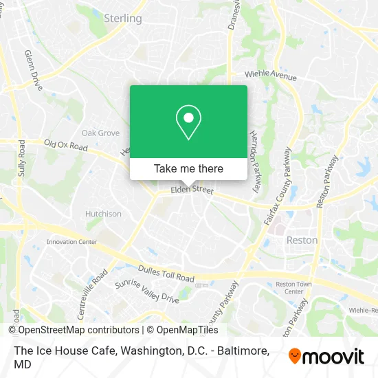 The Ice House Cafe map
