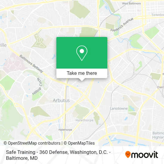 Safe Training - 360 Defense map