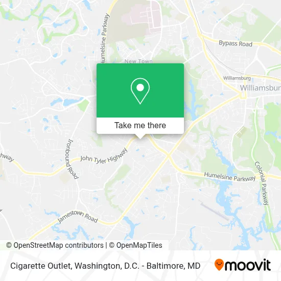 Cigarette Outlet map