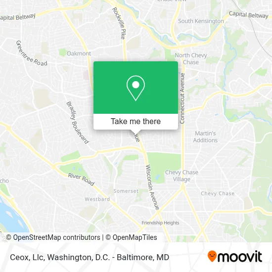Ceox, Llc map
