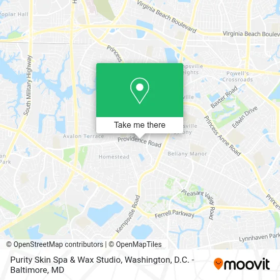 Purity Skin Spa & Wax Studio map