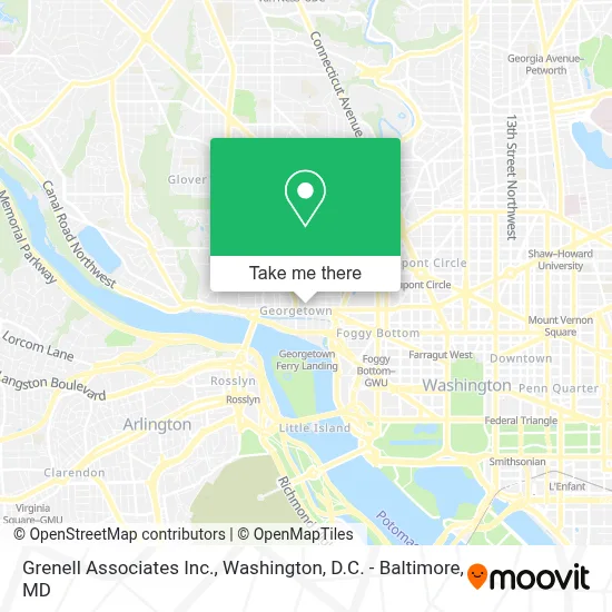 Grenell Associates Inc. map