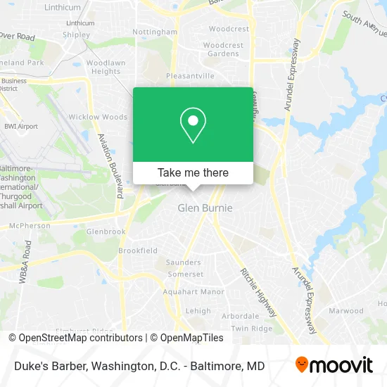 Duke's Barber map