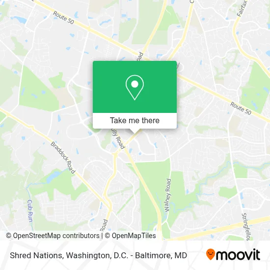 Shred Nations map