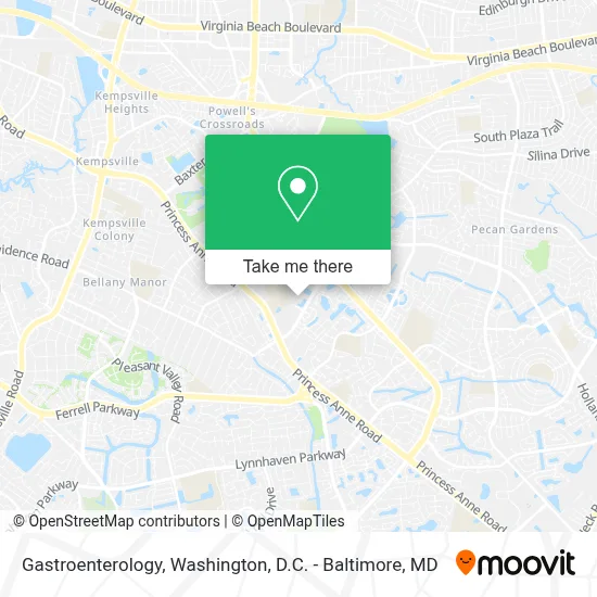 Gastroenterology map